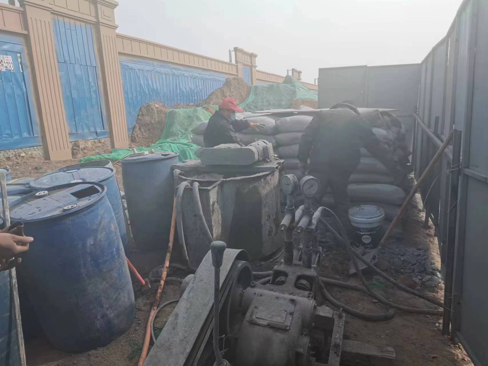 虎丘地基沉降注浆加固